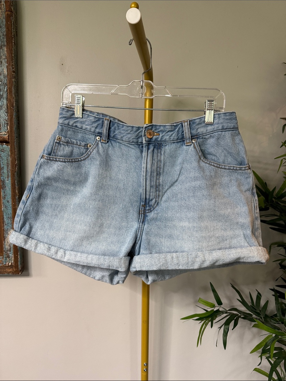 Pull&Bear Light Blue cotton Denim Shorts EUC 10